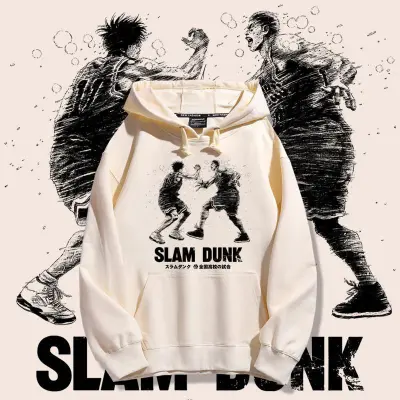 アニメシーン/キャラクター柄 プリント パーカー 男女兼用 SLAM DUNK スラムダンク風 ｔシャツ  湘北高校 桜木花道 コスプレ衣装　コスチューム　スラムダンク グッズ