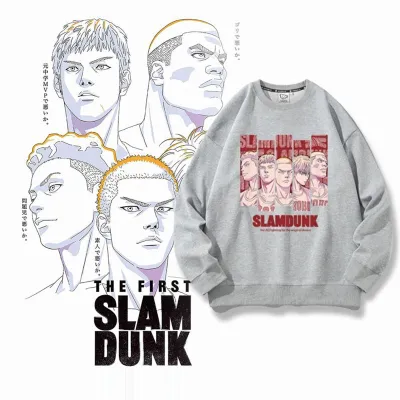 アニメシーン/キャラクター柄 プリント Tシャツ 男女兼用 SLAM DUNK スラムダンク風 ｔシャツ  湘北高校 桜木花道 コスプレ衣装　コスチューム　スラムダンク グッズ