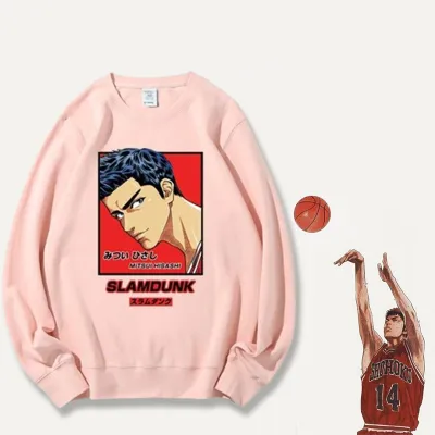 アニメシーン/キャラクター柄 プリント Tシャツ 男女兼用 SLAM DUNK スラムダンク風 ｔシャツ  湘北高校 桜木花道 コスプレ衣装　コスチューム　スラムダンク グッズ