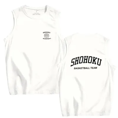 アニメシーン/キャラクター柄 プリント Tシャツ 男女兼用 SLAM DUNK スラムダンク風 ｔシャツ  湘北高校 桜木花道 コスプレ衣装　コスチューム　スラムダンク グッズ