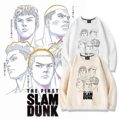 アニメシーン/キャラクター柄 プリント Tシャツ 男女兼用 SLAM DUNK スラムダンク風 ｔシャツ  湘北高校 桜木花道 コスプレ衣装　コスチューム　スラムダンク グッズ