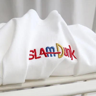 アニメシーン/キャラクター柄 プリント Tシャツ 男女兼用 SLAM DUNK スラムダンク風 ｔシャツ  湘北高校 桜木花道 コスプレ衣装　コスチューム　スラムダンク グッズ