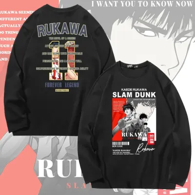 アニメシーン/キャラクター柄 プリント Tシャツ 男女兼用 SLAM DUNK スラムダンク風 ｔシャツ  湘北高校 桜木花道 コスプレ衣装　コスチューム　スラムダンク グッズ