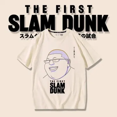 アニメシーン/キャラクター柄 プリント Tシャツ 男女兼用 SLAM DUNK スラムダンク風 ｔシャツ  湘北高校 桜木花道 コスプレ衣装　コスチューム　スラムダンク グッズ