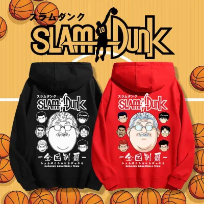 アニメシーン/キャラクター柄 プリント パーカー 男女兼用 SLAM DUNK スラムダンク風 ｔシャツ  湘北高校 桜木花道 コスプレ衣装　コスチューム　スラムダンク グッズ