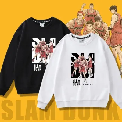 アニメシーン/キャラクター柄 プリント Tシャツ 男女兼用 SLAM DUNK スラムダンク風 ｔシャツ  湘北高校 桜木花道 コスプレ衣装　コスチューム　スラムダンク グッズ