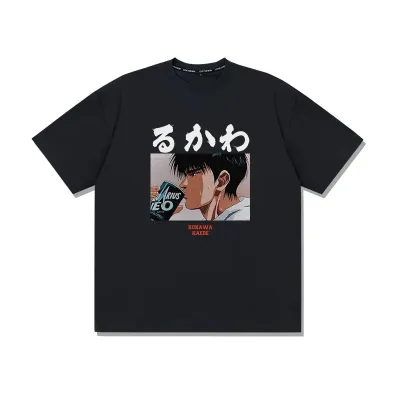 アニメシーン/キャラクター柄 プリント Tシャツ 男女兼用 SLAM DUNK スラムダンク風 ｔシャツ  湘北高校 桜木花道 コスプレ衣装　コスチューム　スラムダンク グッズ