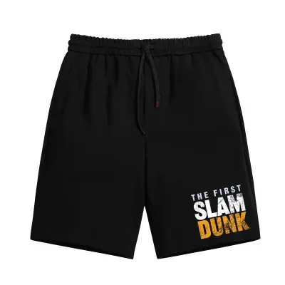 アニメシーン/キャラクター柄 プリント パンツ ボトムス 男女兼用 SLAM DUNK スラムダンク風 ｔシャツ 半袖 湘北高校 桜木花道 コスプレ衣装　コスチューム　スラムダンク グッズ