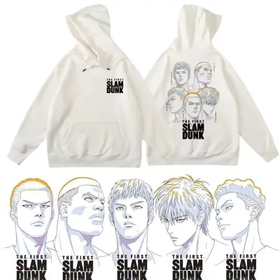 アニメシーン/キャラクター柄 プリント パーカー 男女兼用 SLAM DUNK スラムダンク風 ｔシャツ  湘北高校 桜木花道 コスプレ衣装　コスチューム　スラムダンク グッズ