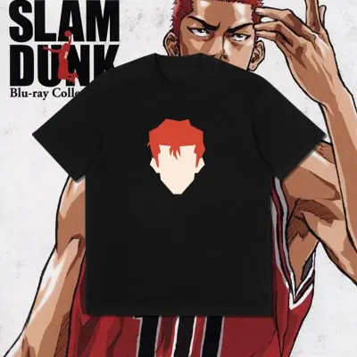 アニメシーン/キャラクター柄 プリント Tシャツ 男女兼用 SLAM DUNK スラムダンク風 ｔシャツ  湘北高校 桜木花道 コスプレ衣装　コスチューム　スラムダンク グッズ