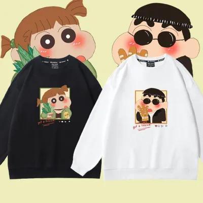 アニメシーン/キャラクター柄  Tシャツ 男女兼用 クレヨンしんちゃん風 ｔシャツ 半袖 長袖 パーカー しんちゃん コスプレ衣装　コスチューム　クレヨンしんちゃん グッズ