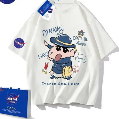 アニメシーン/キャラクター柄  Tシャツ 男女兼用 クレヨンしんちゃん風 ｔシャツ 半袖 長袖 パーカー しんちゃん コスプレ衣装　コスチューム　クレヨンしんちゃん グッズ