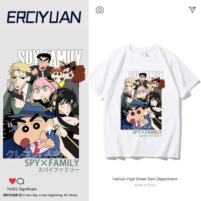 アニメシーン/キャラクター柄  Tシャツ 男女兼用 クレヨンしんちゃん風 ｔシャツ 半袖 長袖 パーカー しんちゃん コスプレ衣装　コスチューム　クレヨンしんちゃん グッズ