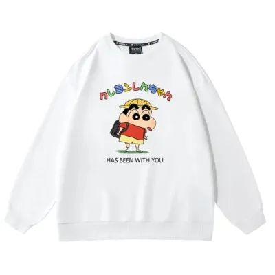 アニメシーン/キャラクター柄  Tシャツ 男女兼用 クレヨンしんちゃん風 ｔシャツ 半袖 長袖 パーカー しんちゃん コスプレ衣装　コスチューム　クレヨンしんちゃん グッズ