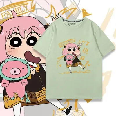 アニメシーン/キャラクター柄  Tシャツ 男女兼用 クレヨンしんちゃん風 ｔシャツ 半袖 長袖 パーカー しんちゃん コスプレ衣装　コスチューム　クレヨンしんちゃん グッズ