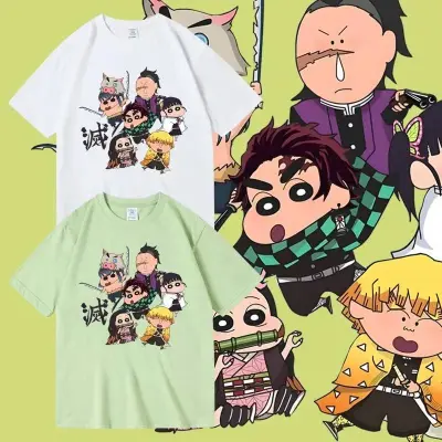 アニメシーン/キャラクター柄  Tシャツ 男女兼用 クレヨンしんちゃん風 ｔシャツ 半袖 長袖 パーカー しんちゃん コスプレ衣装　コスチューム　クレヨンしんちゃん グッズ