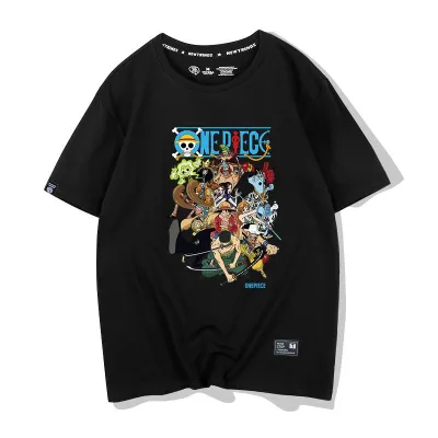 アニメシーン/キャラクター柄 プリント Tシャツ 男女兼用 ワンピース ONE PIECE風 ｔシャツ 半袖 長袖 パーカー モンキー・D・ルフィ 麦わらの一味 ロロノア・ゾロ コスプレ衣装　コスチューム　ナミ グッズ