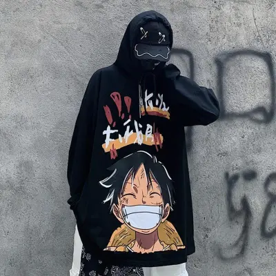 アニメシーン/キャラクター柄 プリント パーカー 男女兼用 ワンピース ONE PIECE風 ｔシャツ 半袖 長袖 パーカー モンキー・D・ルフィ 麦わらの一味 ロロノア・ゾロ コスプレ衣装　コスチューム　ナミ グッズ