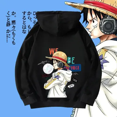 アニメシーン/キャラクター柄 プリント パーカー 男女兼用 ワンピース ONE PIECE風 ｔシャツ 半袖 長袖 パーカー モンキー・D・ルフィ 麦わらの一味 ロロノア・ゾロ コスプレ衣装　コスチューム　ナミ グッズ