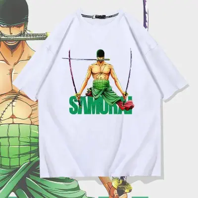 アニメシーン/キャラクター柄 プリント Tシャツ 男女兼用 ワンピース ONE PIECE風 ｔシャツ 半袖 長袖 パーカー モンキー・D・ルフィ 麦わらの一味 ロロノア・ゾロ コスプレ衣装　コスチューム　ナミ グッズ