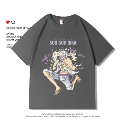 アニメシーン/キャラクター柄 プリント Tシャツ 男女兼用 ワンピース ONE PIECE風 ｔシャツ 半袖 長袖 パーカー モンキー・D・ルフィ 麦わらの一味 ロロノア・ゾロ コスプレ衣装　コスチューム　ナミ グッズ