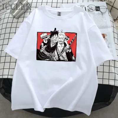 アニメシーン/キャラクター柄 プリント Tシャツ 男女兼用 ワンピース ONE PIECE風 ｔシャツ 半袖 長袖 パーカー モンキー・D・ルフィ 麦わらの一味 ロロノア・ゾロ コスプレ衣装　コスチューム　ナミ グッズ