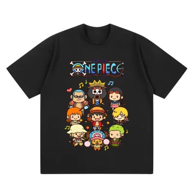 アニメシーン/キャラクター柄 プリント Tシャツ 男女兼用 ワンピース ONE PIECE風 ｔシャツ 半袖 長袖 パーカー モンキー・D・ルフィ 麦わらの一味 ロロノア・ゾロ コスプレ衣装　コスチューム　ナミ グッズ