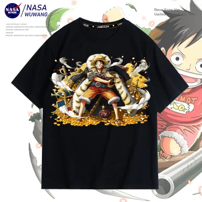 アニメシーン/キャラクター柄 プリント Tシャツ 男女兼用 ワンピース ONE PIECE風 ｔシャツ 半袖 長袖 パーカー モンキー・D・ルフィ 麦わらの一味 ロロノア・ゾロ コスプレ衣装　コスチューム　ナミ グッズ