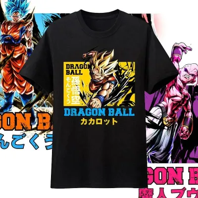 アニメシーン/キャラクター柄 プリント Tシャツ 男女兼用 Dragon Ball ドラゴンボール風 ｔシャツ 半袖 長袖 パーカー 孫悟空 ベジータ ブルマ ピッコロ クリリン トランクス チチ ヤムチャ ラディッツ フリーザ コスプ