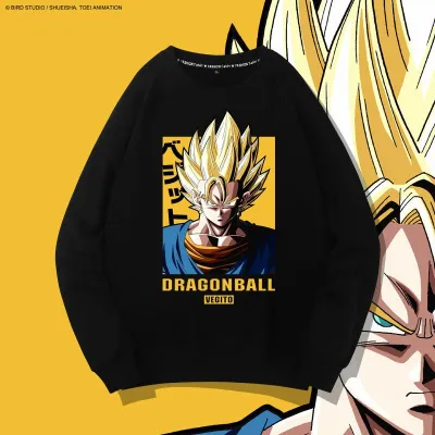 アニメシーン/キャラクター柄 プリント Tシャツ 男女兼用 Dragon Ball ドラゴンボール風 ｔシャツ 半袖 長袖 パーカー 孫悟空 ベジータ ブルマ ピッコロ クリリン トランクス チチ ヤムチャ ラディッツ フリーザ コスプ