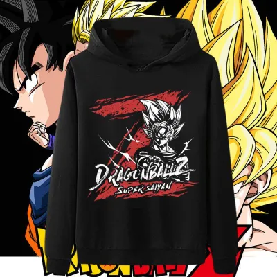 アニメシーン/キャラクター柄 プリント パーカー 男女兼用 Dragon Ball ドラゴンボール風 ｔシャツ 半袖 長袖 パーカー 孫悟空 ベジータ ブルマ ピッコロ クリリン トランクス チチ ヤムチャ ラディッツ フリーザ コスプ