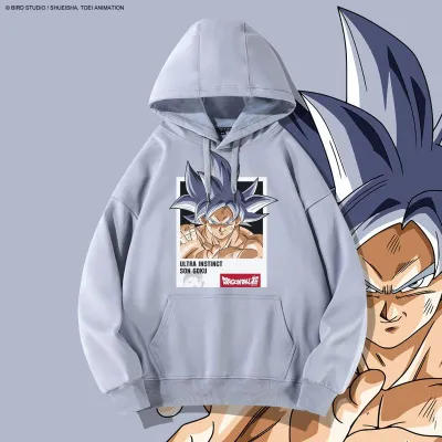 アニメシーン/キャラクター柄 プリント パーカー 男女兼用 Dragon Ball ドラゴンボール風 ｔシャツ 半袖 長袖 パーカー 孫悟空 ベジータ ブルマ ピッコロ クリリン トランクス チチ ヤムチャ ラディッツ フリーザ コスプ