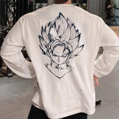 アニメシーン/キャラクター柄 プリント Tシャツ 男女兼用 Dragon Ball ドラゴンボール風 ｔシャツ 半袖 長袖 パーカー 孫悟空 ベジータ ブルマ ピッコロ クリリン トランクス チチ ヤムチャ ラディッツ フリーザ コスプ