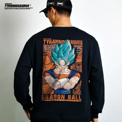 アニメシーン/キャラクター柄 プリント Tシャツ 男女兼用 Dragon Ball ドラゴンボール風 ｔシャツ 半袖 長袖 パーカー 孫悟空 ベジータ ブルマ ピッコロ クリリン トランクス チチ ヤムチャ ラディッツ フリーザ コスプ