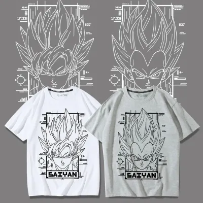 アニメシーン/キャラクター柄 プリント Tシャツ 男女兼用 Dragon Ball ドラゴンボール風 ｔシャツ 半袖 長袖 パーカー 孫悟空 ベジータ ブルマ ピッコロ クリリン トランクス チチ ヤムチャ ラディッツ フリーザ コスプ