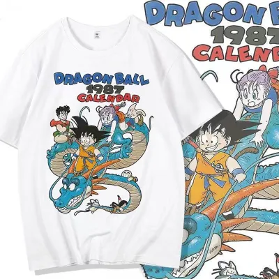 アニメシーン/キャラクター柄 プリント Tシャツ 男女兼用 Dragon Ball ドラゴンボール風 ｔシャツ 半袖 長袖 パーカー 孫悟空 ベジータ ブルマ ピッコロ クリリン トランクス チチ ヤムチャ ラディッツ フリーザ コスプ