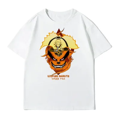 アニメシーン/キャラクター柄 プリント Tシャツ 男女兼用 Naruto ナルト風 ｔシャツ 半袖 長袖 パーカー ナルト・ウズマキ サスケ・ウチハ カカシ・ハタケ ヒナタ・ヒュウガ コスプレ衣装　コスチューム　グッズ