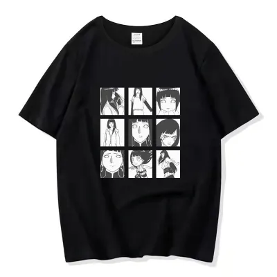 アニメシーン/キャラクター柄 プリント Tシャツ 男女兼用 Naruto ナルト風 ｔシャツ 半袖 長袖 パーカー ナルト・ウズマキ サスケ・ウチハ カカシ・ハタケ ヒナタ・ヒュウガ コスプレ衣装　コスチューム　グッズ