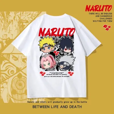 アニメシーン/キャラクター柄 プリント Tシャツ 男女兼用 Naruto ナルト風 ｔシャツ 半袖 長袖 パーカー ナルト・ウズマキ サスケ・ウチハ カカシ・ハタケ ヒナタ・ヒュウガ コスプレ衣装　コスチューム　グッズ