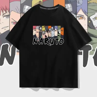 アニメシーン/キャラクター柄 プリント Tシャツ 男女兼用 Naruto ナルト風 ｔシャツ 半袖 長袖 パーカー ナルト・ウズマキ サスケ・ウチハ カカシ・ハタケ ヒナタ・ヒュウガ コスプレ衣装　コスチューム　グッズ