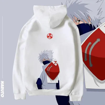 アニメシーン/キャラクター柄 プリント パーカー 男女兼用 Naruto ナルト風 ｔシャツ 半袖 長袖 パーカー ナルト・ウズマキ サスケ・ウチハ カカシ・ハタケ ヒナタ・ヒュウガ コスプレ衣装　コスチューム　グッズ