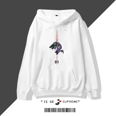 アニメシーン/キャラクター柄 プリント パーカー 男女兼用 EVA 新世紀エヴァンゲリオン ｔシャツ アスカ 綾波レイ 葛城ミサト 初号機 第2号機 第3号機 コスプレ衣装　コスチューム　スラムダンク グッズ