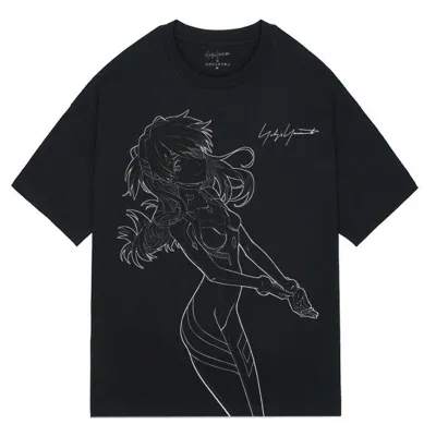 アニメシーン/キャラクター柄 プリント Tシャツ 男女兼用 EVA 新世紀エヴァンゲリオン ｔシャツ アスカ 綾波レイ 葛城ミサト 初号機 第2号機 第3号機 コスプレ衣装　コスチューム　スラムダンク グッズ