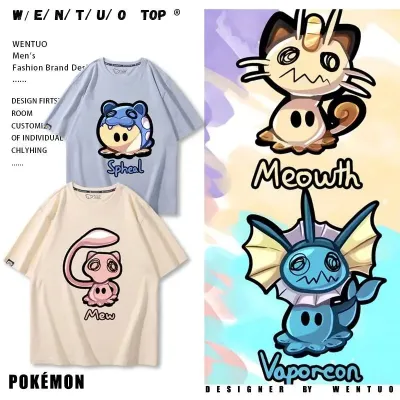 漫画柄 キャンバスシューズ 男女兼用 Pokémon ポケモン ｔシャツ ピカチュウ サトシ ゲームフリーク コスプレ衣装　コスチューム　スラムダンク グッズ