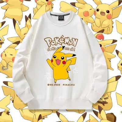 アニメシーン/キャラクター柄 プリント Tシャツ 男女兼用 Pokémon ポケモン ｔシャツ ピカチュウ サトシ ゲームフリーク コスプレ衣装　コスチューム　スラムダンク グッズ