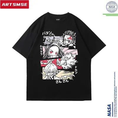 アニメシーン/キャラクター柄 プリント Tシャツ 男女兼用 鬼滅の刃風 ｔシャツ  長袖 パーカー 炭治郎 禰豆子 善逸 胡蝶しのぶ 玄弥 蟲柱 蜜璃 コスプレ衣装　コスチューム　グッズ