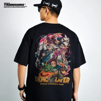 アニメシーン/キャラクター柄 プリント Tシャツ 男女兼用 鬼滅の刃風 ｔシャツ  長袖 パーカー 炭治郎 禰豆子 善逸 胡蝶しのぶ 玄弥 蟲柱 蜜璃 コスプレ衣装　コスチューム　グッズ