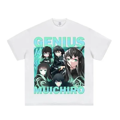 アニメシーン/キャラクター柄 プリント Tシャツ 男女兼用 鬼滅の刃風 ｔシャツ  長袖 パーカー 炭治郎 禰豆子 善逸 胡蝶しのぶ 玄弥 蟲柱 蜜璃 コスプレ衣装　コスチューム　グッズ