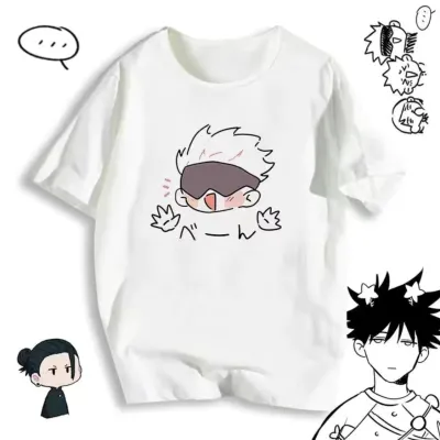 アニメシーン/キャラクター柄 プリント Tシャツ 男女兼用 呪術廻戦風 ｔシャツ 半袖 長袖 パーカー 両面宿儺 五条悟 釘崎野薔薇 伏黒恵 五条霊輔 伏黒神威 虎杖悠仁 狗巻棘 狗巻毛吉 家入冨士太 コスプレ衣装　コスチューム　グッズ