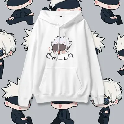 アニメシーン/キャラクター柄 プリント パーカー 男女兼用 呪術廻戦風 ｔシャツ 半袖 長袖 パーカー 両面宿儺 五条悟 釘崎野薔薇 伏黒恵 五条霊輔 伏黒神威 虎杖悠仁 狗巻棘 狗巻毛吉 家入冨士太 コスプレ衣装　コスチューム　グッズ